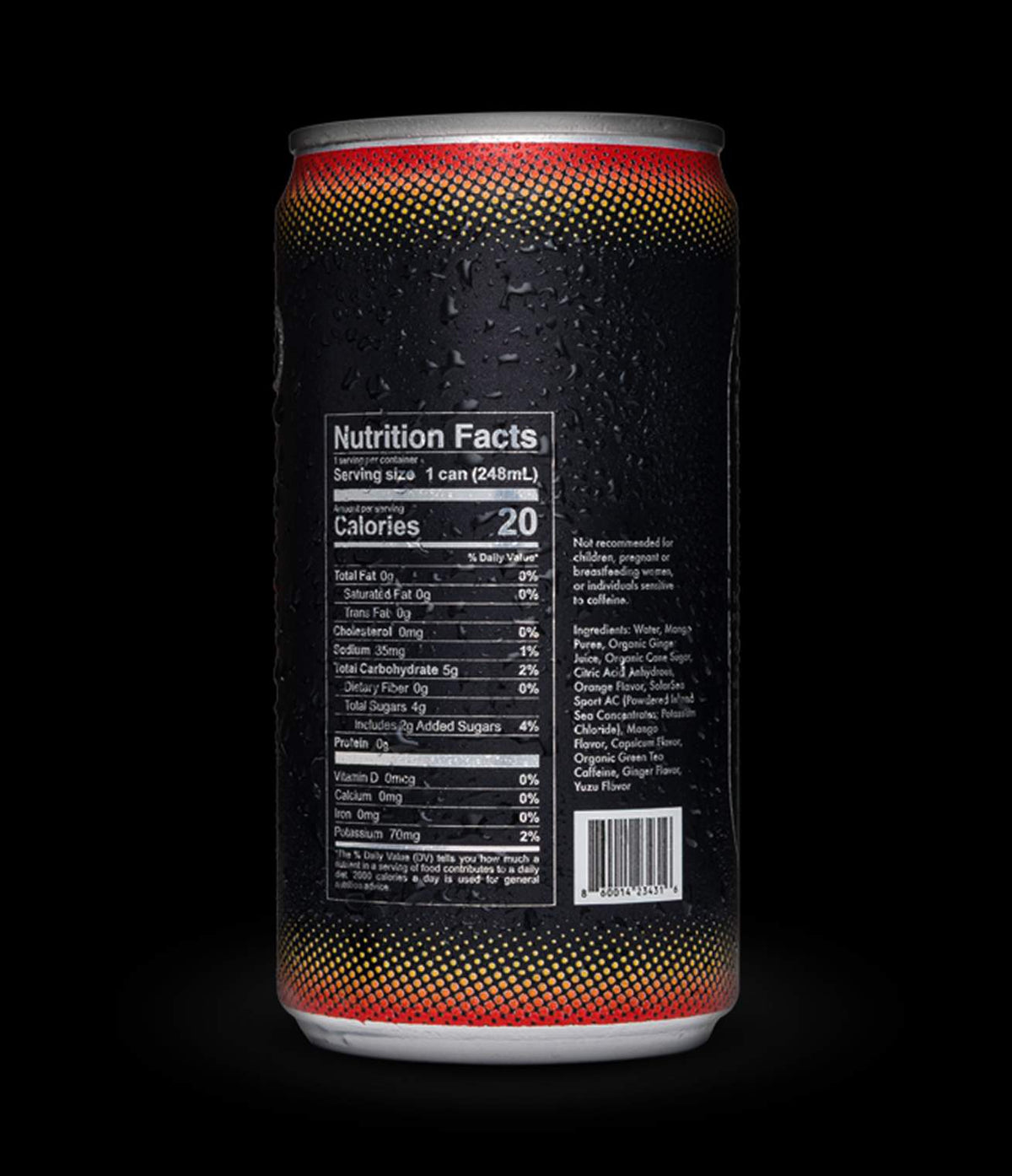 Disco Fizz Yuzu Mango Heat - 4pk